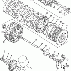 XV1100S/XV1100SC Сцепление