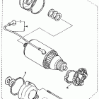 FZR 750 Стартер электрический