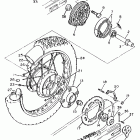 XT 600 Заднее колесо