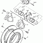 FZ 750 Передний тормозной суппорт