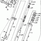 XV1100S/XV1100SC Передняя вилка