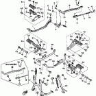 XV700CS Virago Подножки