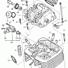 XT 600 Головка цилиндра