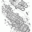 FZ 750 Головка цилиндра