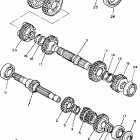 XV1100S/XV1100SC Трансмиссия