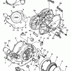 XV 1100 Крышка картера двигателя