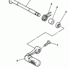 YZ 125 Вал переключения