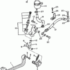 FJ1200S Задний торм цилиндр