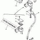 YZ 250 Главный тормозной цилиндр,передний