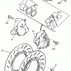 FZR 600 Front brake caliper fz600s - sc
