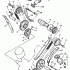 XV 700S Цепь механизма газораспределения