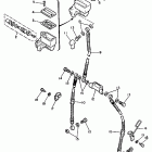 XJ 700 Главный тормозной цилиндр,передний