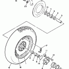 VMX 1200 Заднее колесо