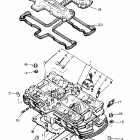 FZR 600 Головка цилиндра