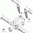 XV700CS Virago Подвеска задние амортизаторы