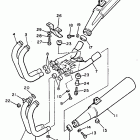 FJ1200S Выхлопная система