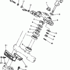 XV1100S/XV1100SC Рулевое управление