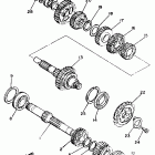 FZR 600 Трансмиссия