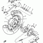 FZR 750 Заднее колесо