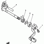 YZ 80 Вал переключения