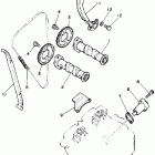 TT 350 Цепь механизма газораспределения