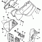 YZ 125 Боковая панель