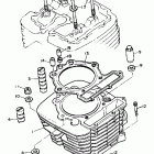 SRX600S Цилиндр