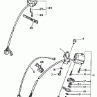 XV700CS Virago Рулевые переключатели