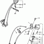 XV1100S/XV1100SC Рулевые переключатели