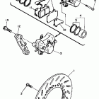FZR 600 Задний суппорт тормозной