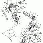 XV700CS Virago Цепь механизма газораспределения