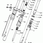 XT 350 Передняя вилка
