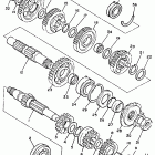 FJ1200S Трансмиссия