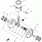 TYW 350 Коленчатый вал и Поршень