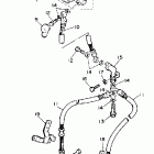 FZ 750 Главный тормозной цилиндр,передний