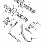 FZ 750 Цепь механизма газораспределения
