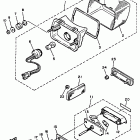 YX 600 Фонарь задний