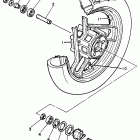 FJ1200S Переднее колесо