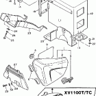 XV1100S/XV1100SC Боковая панель