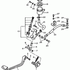 FJ1100L Задний торм цилиндр