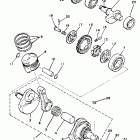 BW 200 Коленчатый вал и Поршень
