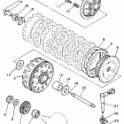 YZ 250 Сцепление