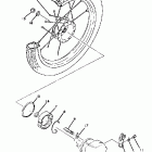 QT 50 Заднее колесо