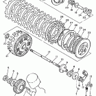XV 1000 Сцепление