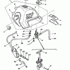 XT 350 Fuel tank xt350nc