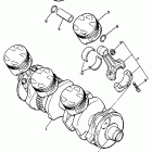 FZ 750 Коленчатый вал и Поршень