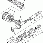 XV1000LC/XV1000L Промежуточный ведущий вал
