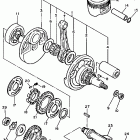 TT 600 Коленчатый вал и Поршень