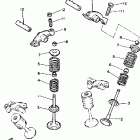 XV1000LC/XV1000L Клапана