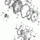 FZ 750 Крышка картера двигателя